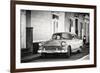 Cuba Fuerte Collection B&W - Chevy Classic Car in Trinidad-Philippe Hugonnard-Framed Photographic Print