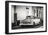 Cuba Fuerte Collection B&W - Chevy Classic Car in Trinidad-Philippe Hugonnard-Framed Photographic Print