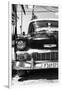 Cuba Fuerte Collection B&W - Chevy Classic Car IV-Philippe Hugonnard-Framed Photographic Print