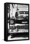 Cuba Fuerte Collection B&W - Chevy Classic Car IV-Philippe Hugonnard-Framed Stretched Canvas