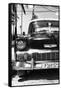 Cuba Fuerte Collection B&W - Chevy Classic Car IV-Philippe Hugonnard-Framed Stretched Canvas