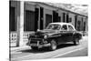Cuba Fuerte Collection B&W - Chevy Deluxe II-Philippe Hugonnard-Stretched Canvas