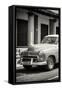 Cuba Fuerte Collection B&W - Chevy Deluxe III-Philippe Hugonnard-Framed Stretched Canvas