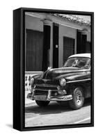 Cuba Fuerte Collection B&W - Chevy Deluxe IV-Philippe Hugonnard-Framed Stretched Canvas