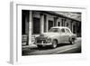 Cuba Fuerte Collection B&W - Chevy Deluxe-Philippe Hugonnard-Framed Photographic Print