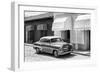 Cuba Fuerte Collection B&W - Classic American Car II-Philippe Hugonnard-Framed Photographic Print