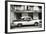 Cuba Fuerte Collection B&W - Classic American Car in Havana Street-Philippe Hugonnard-Framed Photographic Print