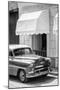 Cuba Fuerte Collection B&W - Classic American Car IV-Philippe Hugonnard-Mounted Photographic Print