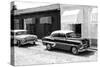 Cuba Fuerte Collection B&W - Classic American Cars II-Philippe Hugonnard-Stretched Canvas