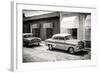 Cuba Fuerte Collection B&W - Classic American Cars-Philippe Hugonnard-Framed Photographic Print