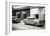 Cuba Fuerte Collection B&W - Classic American Cars-Philippe Hugonnard-Framed Photographic Print