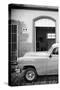 Cuba Fuerte Collection B&W - Classic Car II-Philippe Hugonnard-Stretched Canvas