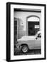 Cuba Fuerte Collection B&W - Classic Car II-Philippe Hugonnard-Framed Photographic Print