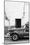 Cuba Fuerte Collection B&W - Classic Car in Havana II-Philippe Hugonnard-Mounted Photographic Print