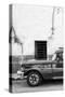 Cuba Fuerte Collection B&W - Classic Car in Havana II-Philippe Hugonnard-Stretched Canvas