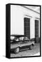 Cuba Fuerte Collection B&W - Classic Car in Sancti Spiritus II-Philippe Hugonnard-Framed Stretched Canvas