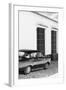 Cuba Fuerte Collection B&W - Classic Car in Sancti Spiritus II-Philippe Hugonnard-Framed Photographic Print