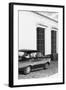 Cuba Fuerte Collection B&W - Classic Car in Sancti Spiritus II-Philippe Hugonnard-Framed Photographic Print