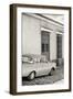 Cuba Fuerte Collection B&W - Classic Car in Sancti Spiritus-Philippe Hugonnard-Framed Photographic Print