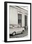 Cuba Fuerte Collection B&W - Classic Car in Sancti Spiritus-Philippe Hugonnard-Framed Photographic Print