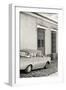 Cuba Fuerte Collection B&W - Classic Car in Sancti Spiritus-Philippe Hugonnard-Framed Photographic Print