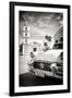 Cuba Fuerte Collection B&W - Classic Car in Santa Clara-Philippe Hugonnard-Framed Photographic Print