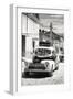 Cuba Fuerte Collection B&W - Classic Car Taxi-Philippe Hugonnard-Framed Photographic Print