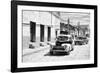 Cuba Fuerte Collection B&W - Classic Cars Taxis II-Philippe Hugonnard-Framed Photographic Print