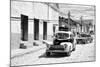 Cuba Fuerte Collection B&W - Classic Cars Taxis II-Philippe Hugonnard-Mounted Photographic Print