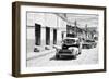 Cuba Fuerte Collection B&W - Classic Cars Taxis II-Philippe Hugonnard-Framed Photographic Print