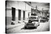 Cuba Fuerte Collection B&W - Classic Cars Taxis-Philippe Hugonnard-Stretched Canvas