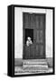 Cuba Fuerte Collection B&W - Cross-look-Philippe Hugonnard-Framed Stretched Canvas