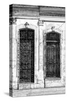 Cuba Fuerte Collection B&W - Cuban Architecture II-Philippe Hugonnard-Stretched Canvas
