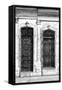 Cuba Fuerte Collection B&W - Cuban Architecture II-Philippe Hugonnard-Framed Stretched Canvas