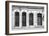 Cuba Fuerte Collection B&W - Cuban Architecture-Philippe Hugonnard-Framed Photographic Print