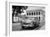 Cuba Fuerte Collection B&W - Cuban Classic Car II-Philippe Hugonnard-Framed Photographic Print