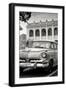 Cuba Fuerte Collection B&W - Cuban Classic Car III-Philippe Hugonnard-Framed Photographic Print