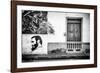 Cuba Fuerte Collection B&W - Cuban Façade-Philippe Hugonnard-Framed Photographic Print