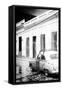 Cuba Fuerte Collection B&W - Cuban Street Scene V-Philippe Hugonnard-Framed Stretched Canvas