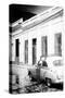 Cuba Fuerte Collection B&W - Cuban Street Scene V-Philippe Hugonnard-Stretched Canvas