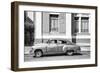 Cuba Fuerte Collection B&W - Cuban Taxi II-Philippe Hugonnard-Framed Photographic Print