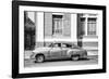 Cuba Fuerte Collection B&W - Cuban Taxi II-Philippe Hugonnard-Framed Photographic Print