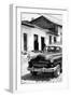 Cuba Fuerte Collection B&W - Cuban Taxi in Trinidad III-Philippe Hugonnard-Framed Photographic Print