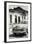 Cuba Fuerte Collection B&W - Cuban Taxi in Trinidad IV-Philippe Hugonnard-Framed Photographic Print