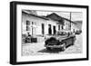 Cuba Fuerte Collection B&W - Cuban Taxi in Trinidad-Philippe Hugonnard-Framed Photographic Print