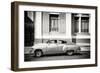 Cuba Fuerte Collection B&W - Cuban Taxi-Philippe Hugonnard-Framed Photographic Print