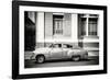 Cuba Fuerte Collection B&W - Cuban Taxi-Philippe Hugonnard-Framed Photographic Print