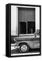 Cuba Fuerte Collection B&W - Detail of Classic Car II-Philippe Hugonnard-Framed Stretched Canvas