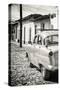 Cuba Fuerte Collection B&W - Ford Classic American Car III-Philippe Hugonnard-Stretched Canvas