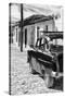 Cuba Fuerte Collection B&W - Ford Classic American Car IV-Philippe Hugonnard-Stretched Canvas